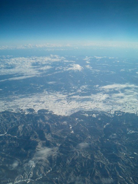 20041224_Sapporo_FromThePlane